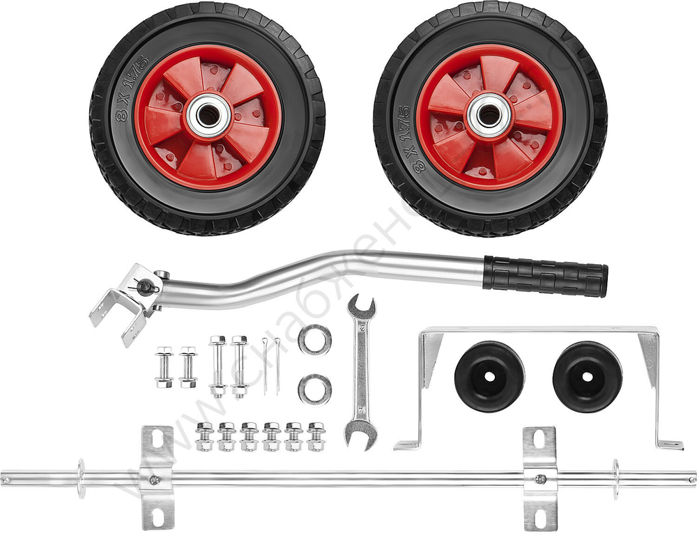 Набор колес + рукоятка, для генераторов мощностью до 3500 Вт, ЗУБР