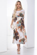 Платье Ты прекрасна! (белое) П10177 LT Collection (Акция)