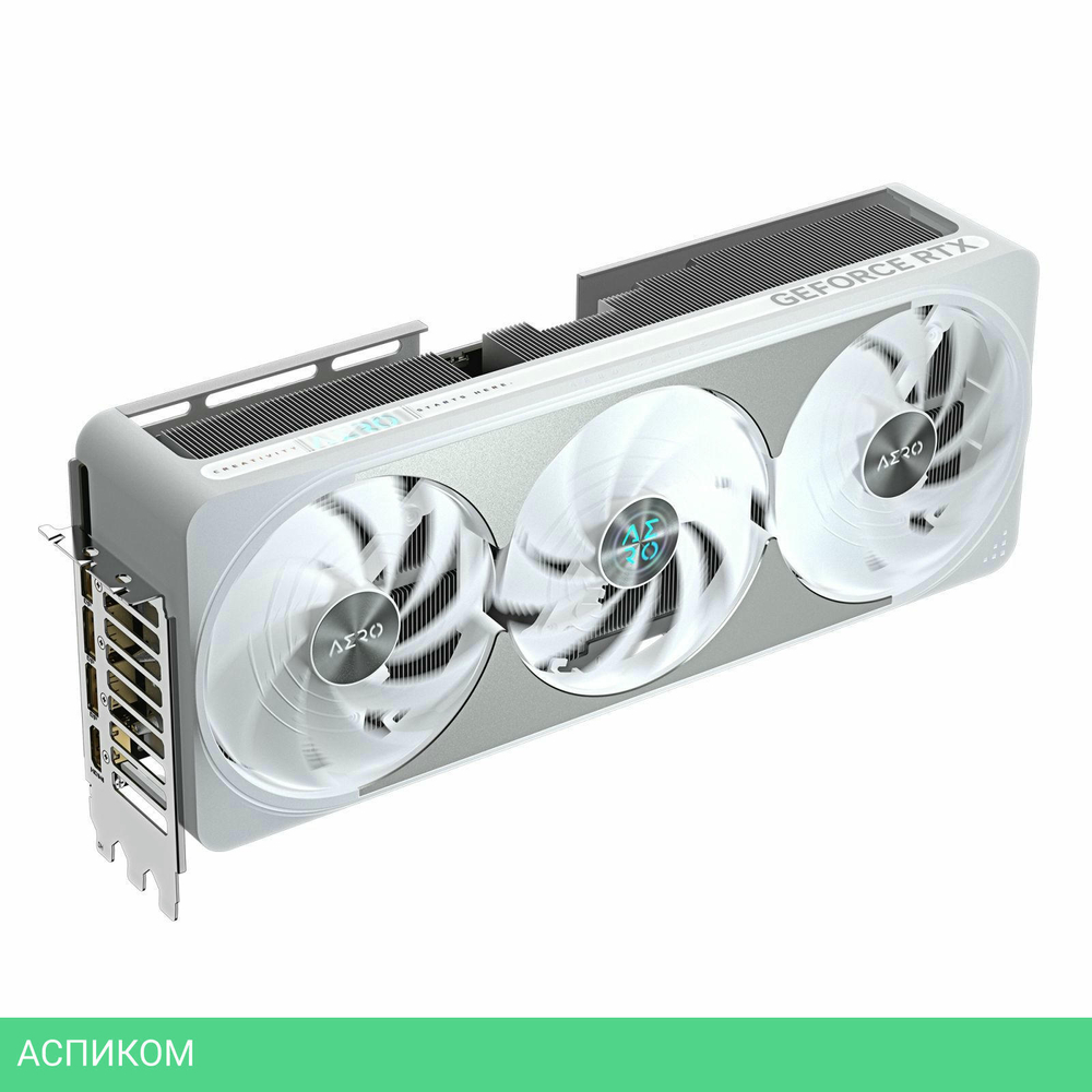 Видеокарта Gigabyte GeForce RTX 5070TI Aero OC 16Gb GDDR7 (GV-N507TAERO OC-16GD)