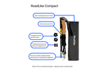 Палки для скандинавской ходьбы RoadLike Compact Желтый