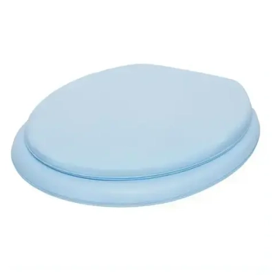 Сиденье для унитаза МЯГКОЕголубой