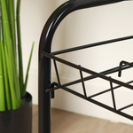 Полка для обуви, мет-л, 2 секц, 66х28х44 см, чер, Nika, ЭТ3/Ч