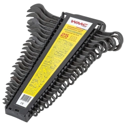 Набор ключей комбинированных 25пр. WMC TOOLS WMC-5262MP Black