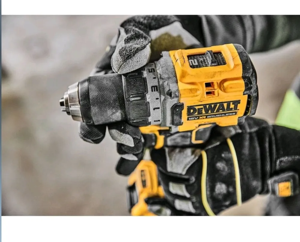 Аккумуляторная дрель-шуруповёрт 90Нм PowerStack DEWALT DCD800E1T