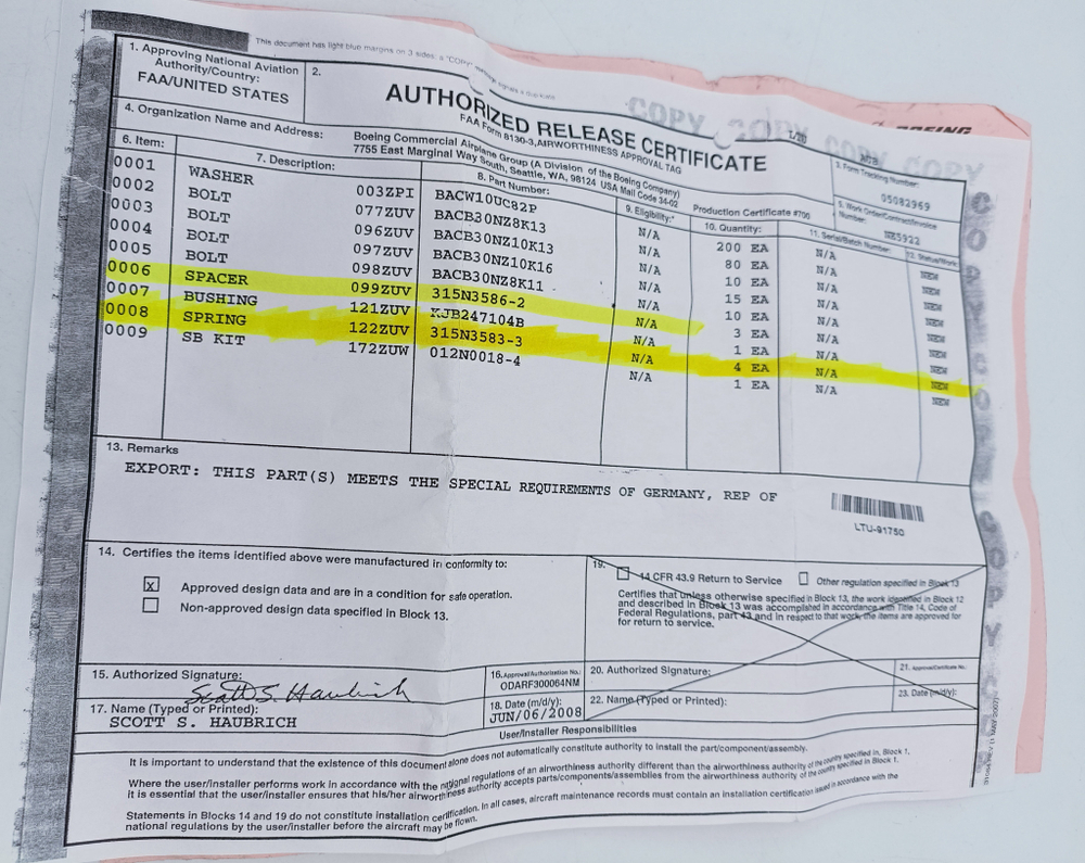 Пружина 315N3583-3