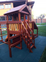 Деревянная игровая площадка для малышей Baby play 13 (Индиго)