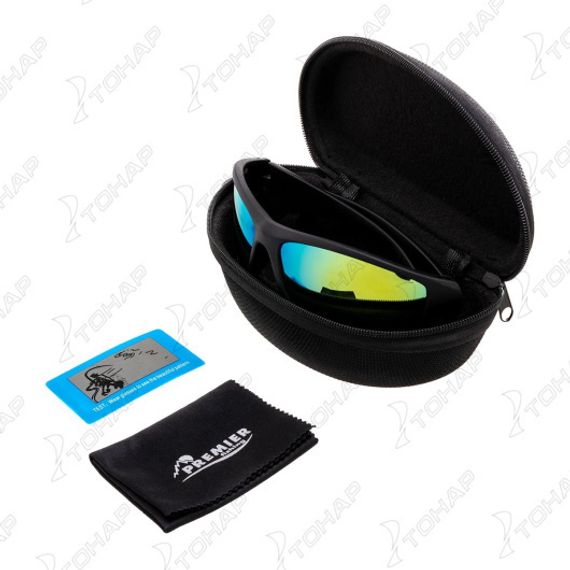 Очки поляризационные в жест.чехле (хамелеон синий) (PR-OP-55404-СB-C) PREMIER