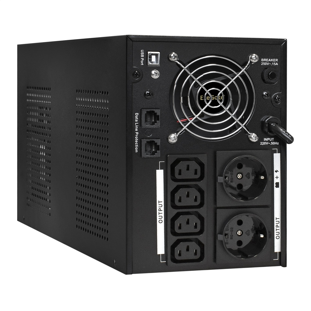 Источник бесперебойного питания  Exegate SpecialPro UNB-3000.LED.AVR.2SH.4C13.RJ.USB