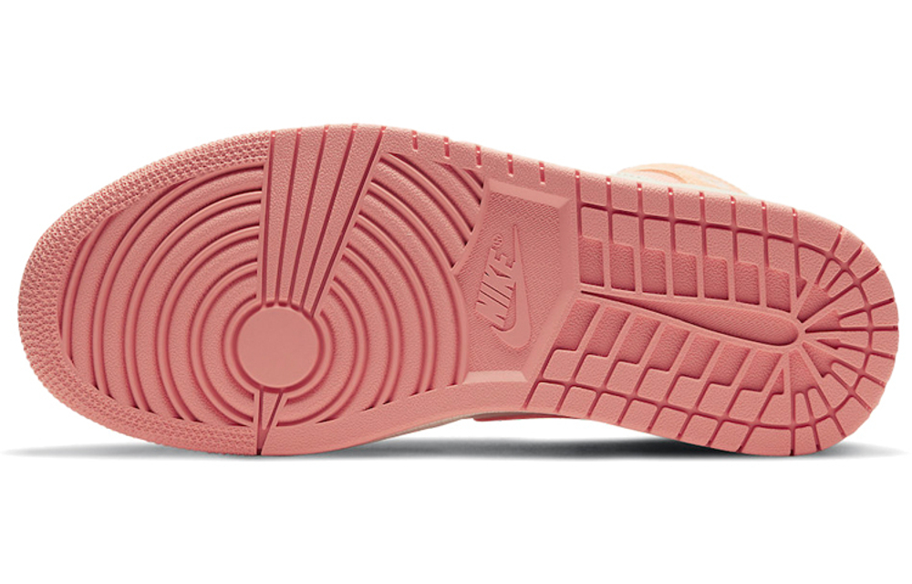 Кроссовки Jordan Air Jordan 1 Mid "Apricot Orange" (Женская размерная сетка)