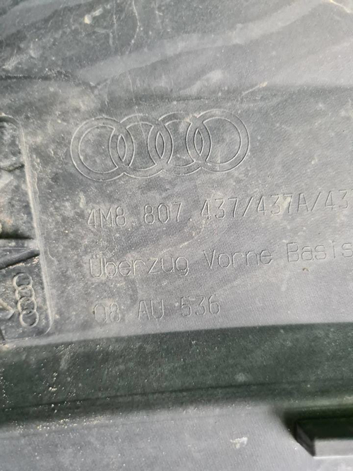 Бампер передний Audi Q8 (2018-2023)