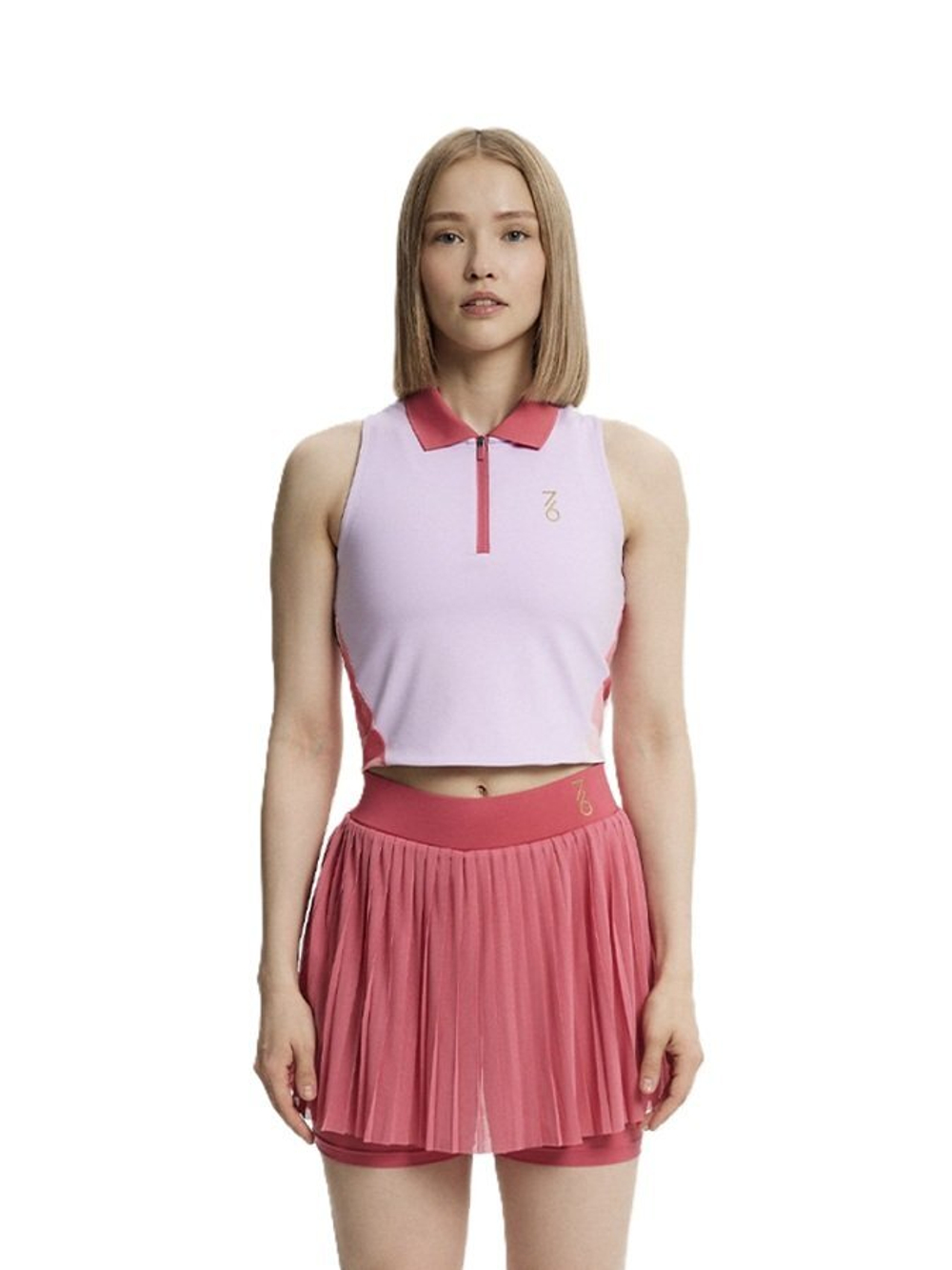 ОДЕЖДА ДЛЯ ТЕННИСА Женская, Топ SEVENSIX  Kris Top - Lavander Blossom .