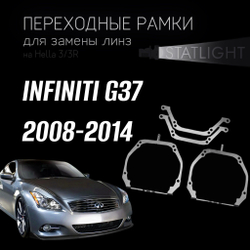 Переходные рамки для замены линз на INFINITI G37 2008-2014 AFS