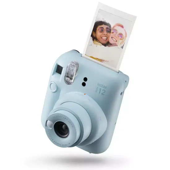 Фотоаппарат Instax mini 12 Голубой+картридж 10 снимков
