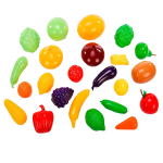 Набор "Большой набор овощи-фрукты" (Пластмастер)