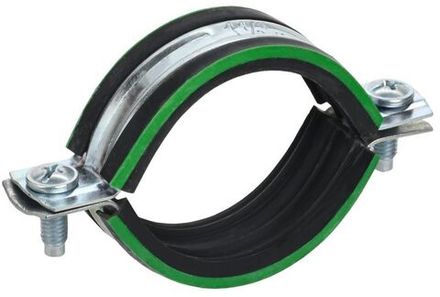 Скоба двухкомпонентная с резин. уплотн. d32-35мм метал. ELASTA IEK ET-MP40D-SK-032-02-090