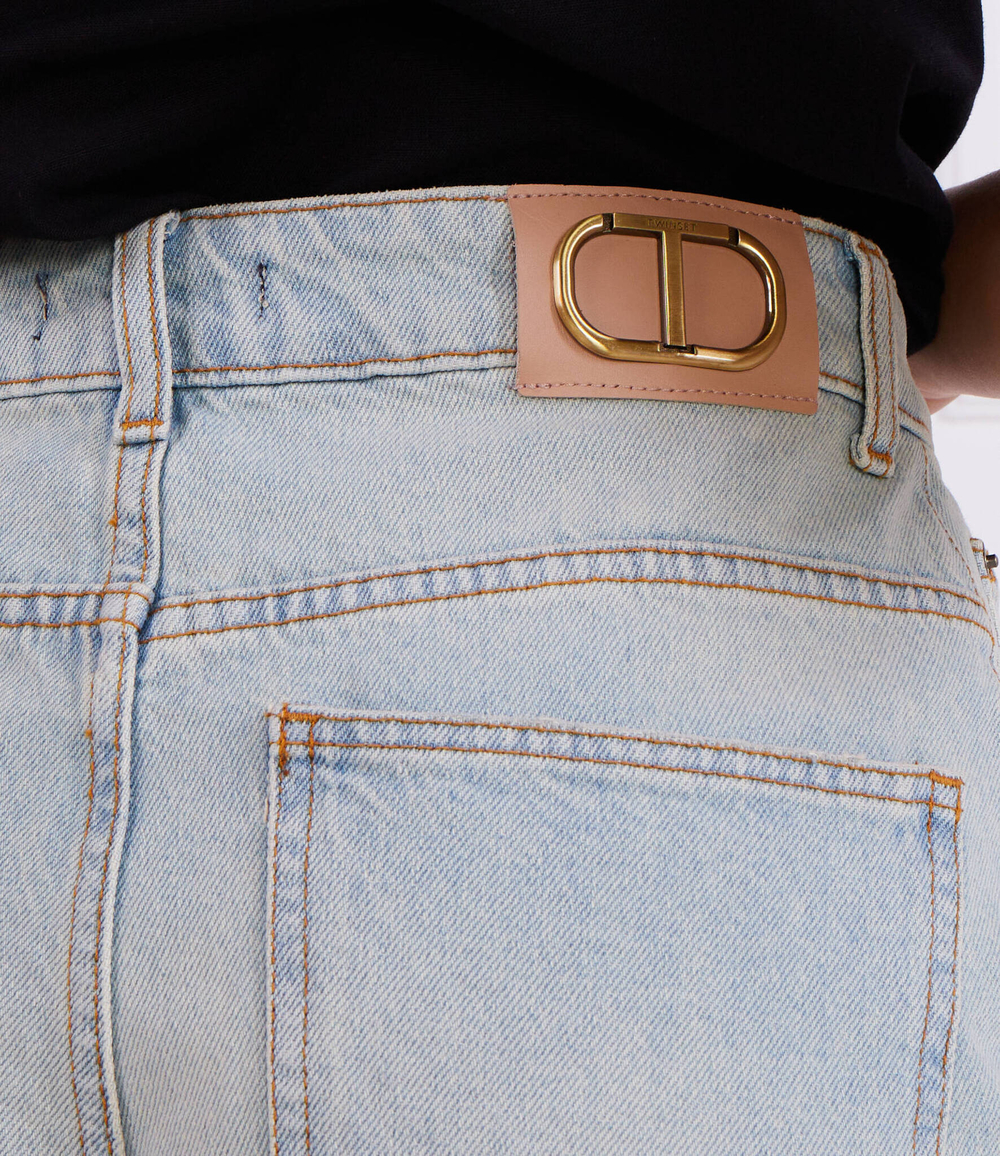 Шорты TWINSET - голубой(231TT2413)