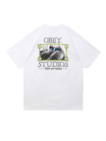 Мужская Футболка Obey Catch And Release
