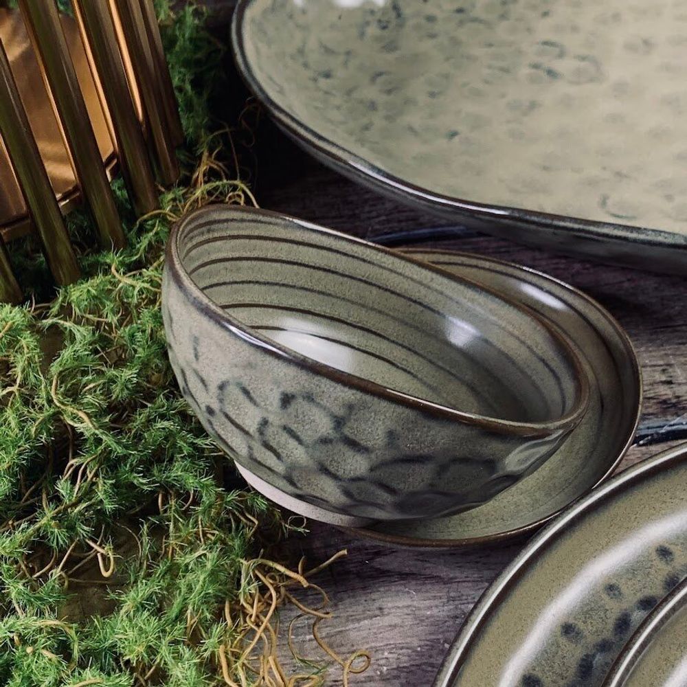 Lenardi 205-431 Набор из 6 салатников 11х5см МИСТРАЛЬ в под.уп.(х12)Фарфор