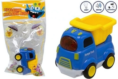 Машинка ин. "Спецтехника" Грузовик, свет/звук