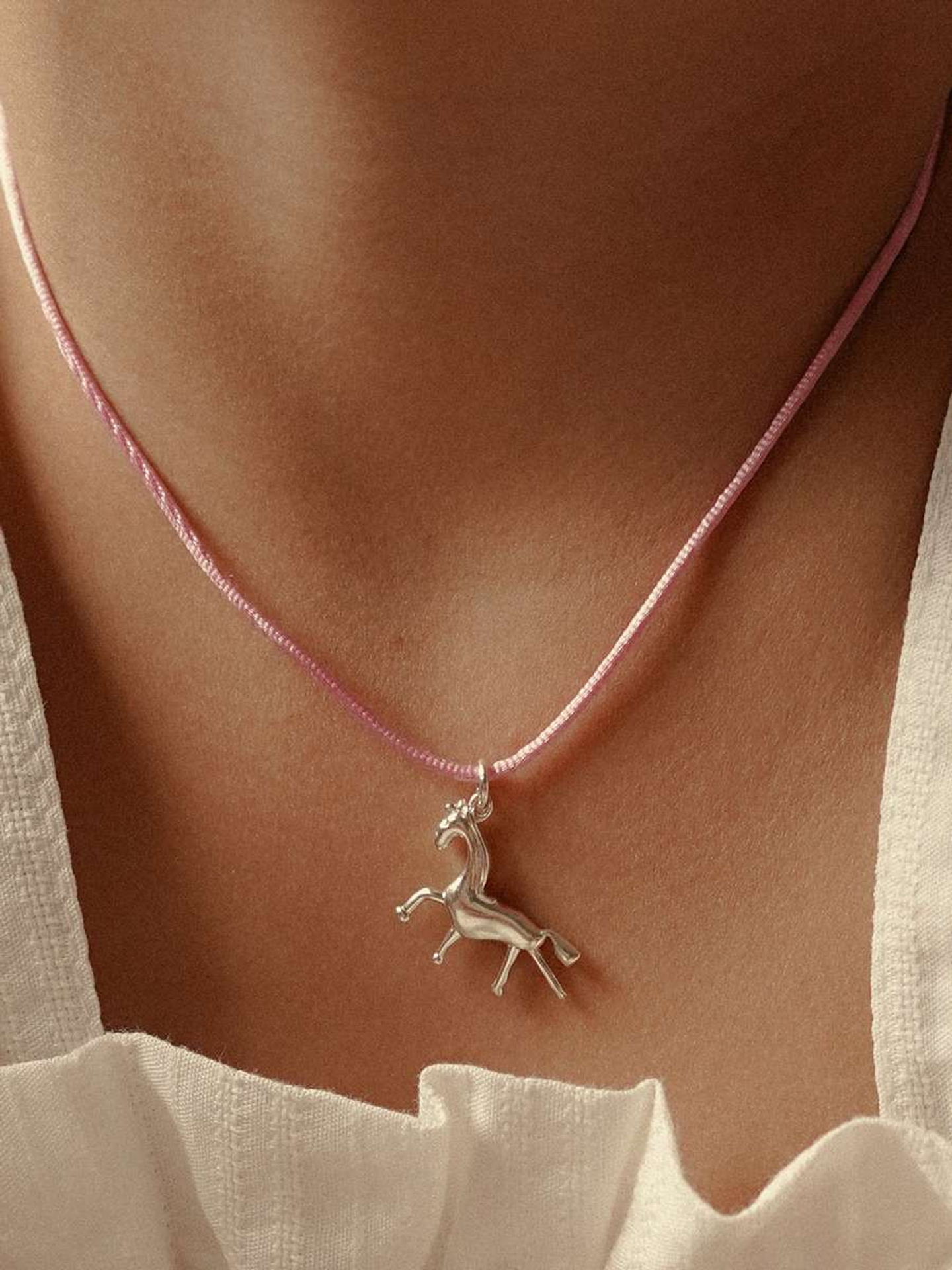 Подвеска Лошадка на шнурке