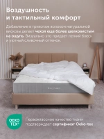 Матрас BuyBeauty, 28 см, жесткость выше средней, пружины, латекс, memorix