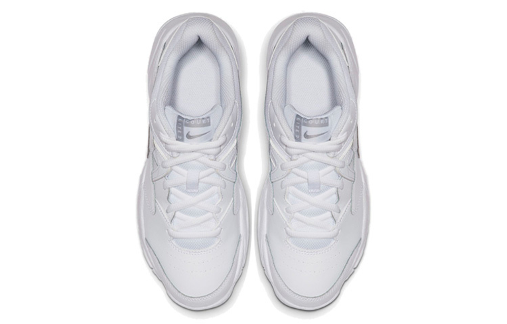 Nike Court Lite 2 Damping Wear Low Help Tennis Shoes Women's White