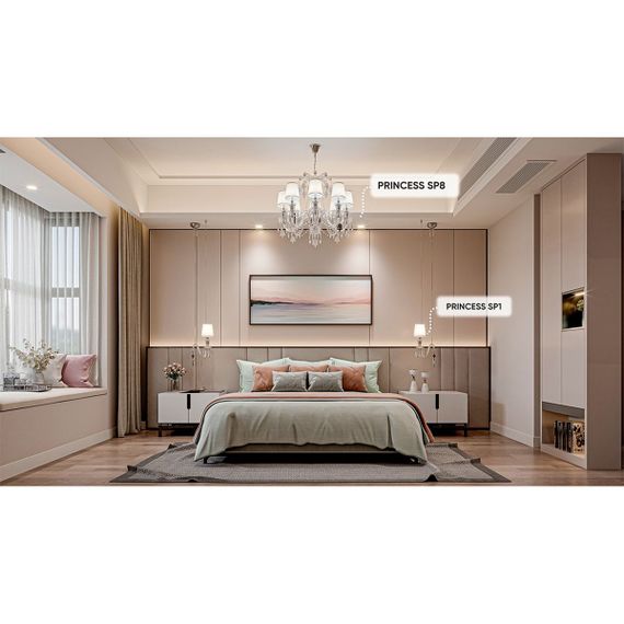 Подвесной светильник Crystal Lux Princess SP1