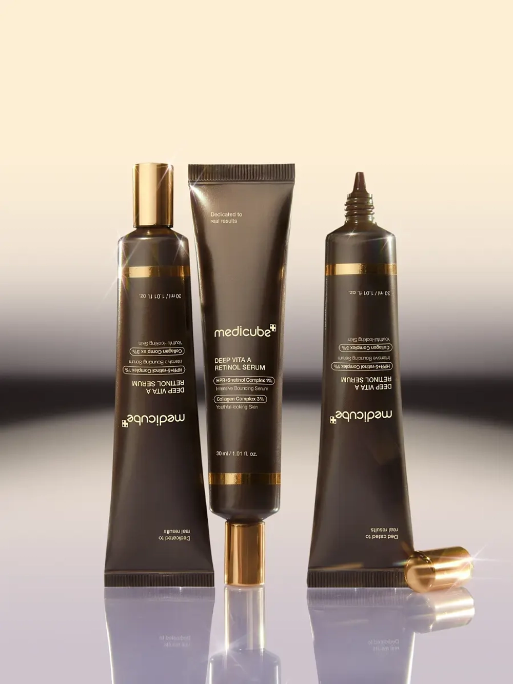 Medicube Омолаживающая сыворотка с ретинолом 4-го поколения HPR для лифтинга Deep Vita A Retinol Serum 30 мл