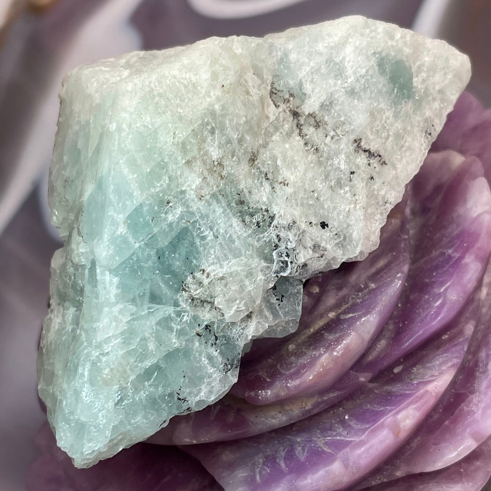 41480 Аквамарин необработанный 80мм