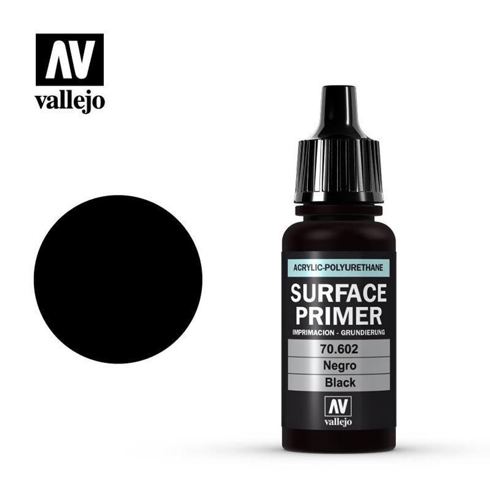 SURFACE PRIMER 602-17ML. BLACK