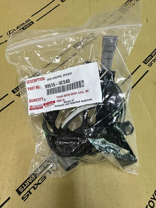 Проводка Датчика Абс TOYOTA 895160C040