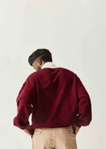 Толстовка Called a Garment College вишневая