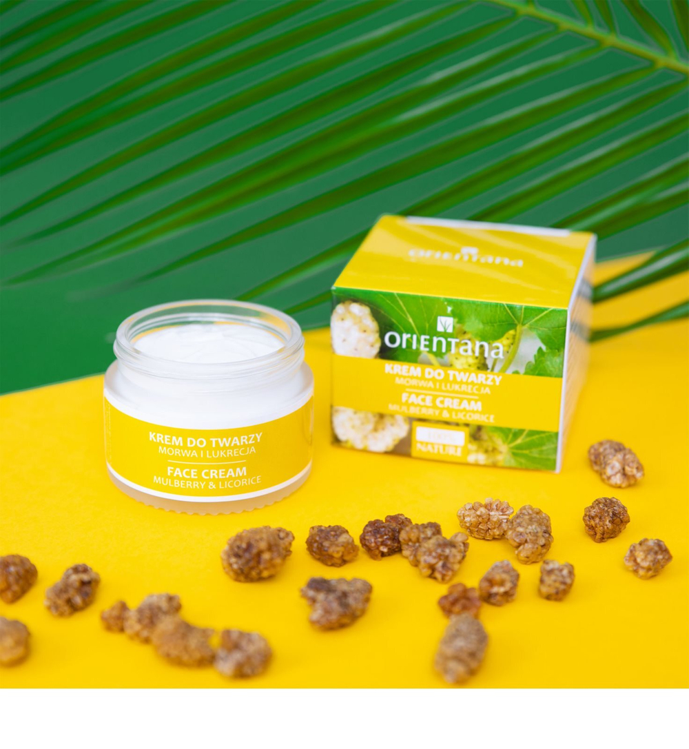 Orientana Mulberry & Licorice Face Cream - успокаивающий крем для лица /   50  g  / GTIN 5902596416300
