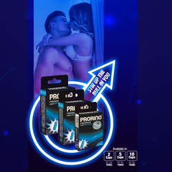 HOT ERO black line PRORINO Potency Caps for men - Биологически активная добавка к пище, 10 капсул