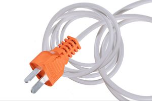 Вилка У-87-РБ 36/42в 10А , 1м шнур ВШ-П-2 36/42в