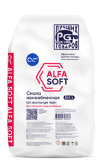 Загрузка смола ионообменная «ALFASOFT (Токем-153)» (25л, 20кг)