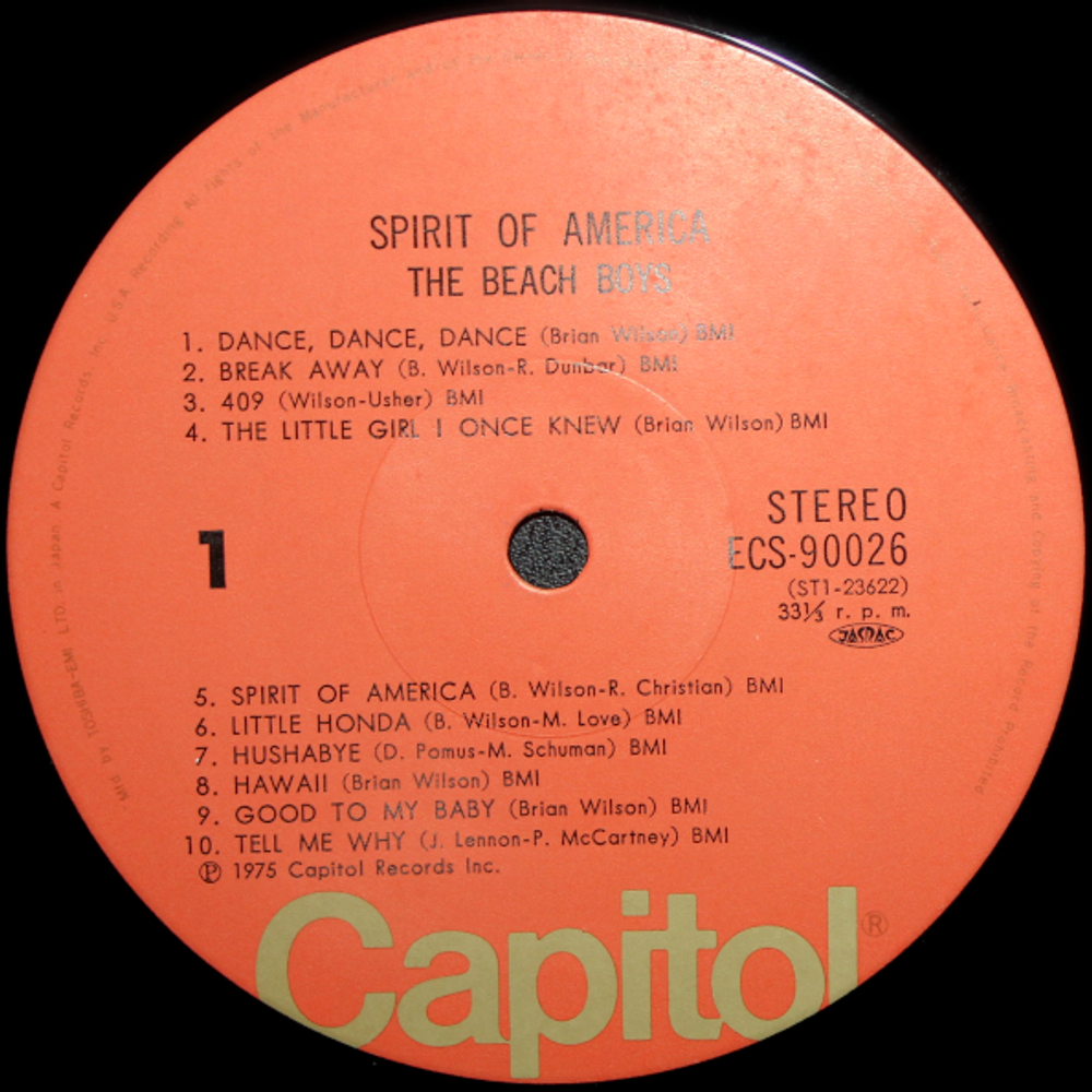 The Beach Boys / Spirit Of America (LP)