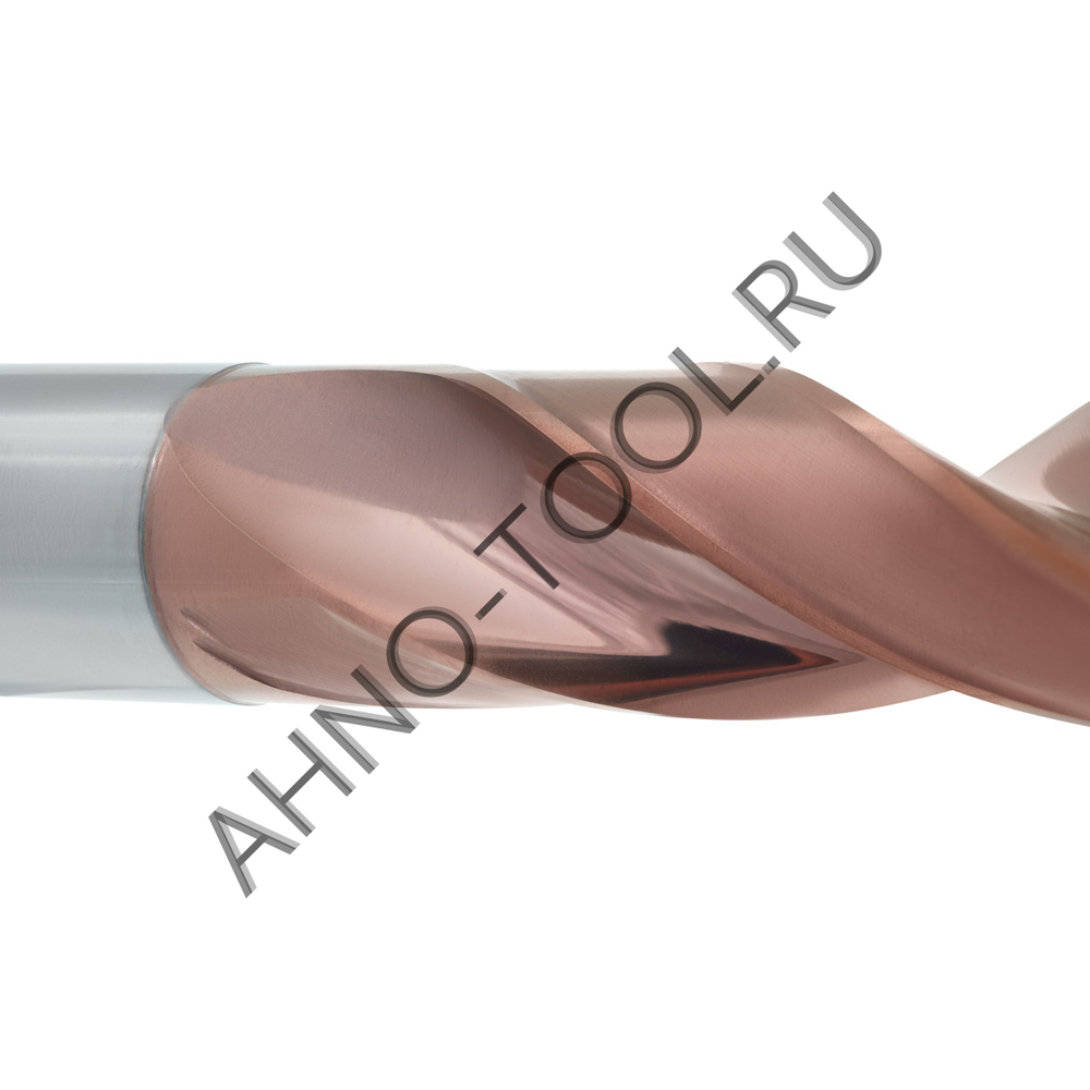 Сверло 12.9мм монолитное твердосплавное 3D без подвода СОЖ. SP-X800031290 VHM AHNO