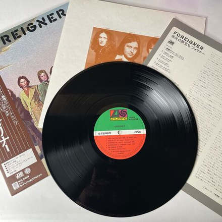 Винтажная виниловая пластинка LP Foreigner (Япония 1977) (Оби) Fool For You Anyway