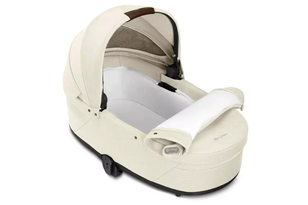 Коляска 2 в 1 Cybex Balios S Lux TPE 2025 (с дождевиками), Seashell Beige