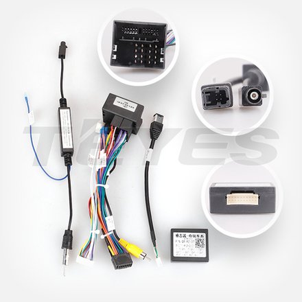 Комплект рамки с разъёмами 10"+can Chery Tiggo 4X 5X 2019-2020 - Car-Smart 9524