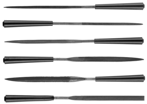 STAYER 140 мм, 6 предм., набор надфилей (1603-10-H6)