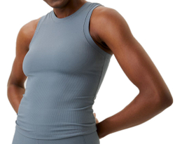 Женский топ теннисный Björn Borg Rib Tank W - stormy weather