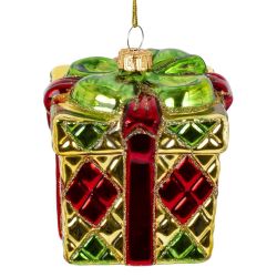 GAEM Украшение новогоднее "Подарок", L8 W8 H8 см