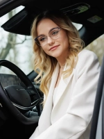 Модная оправа для очков зрение кошечки