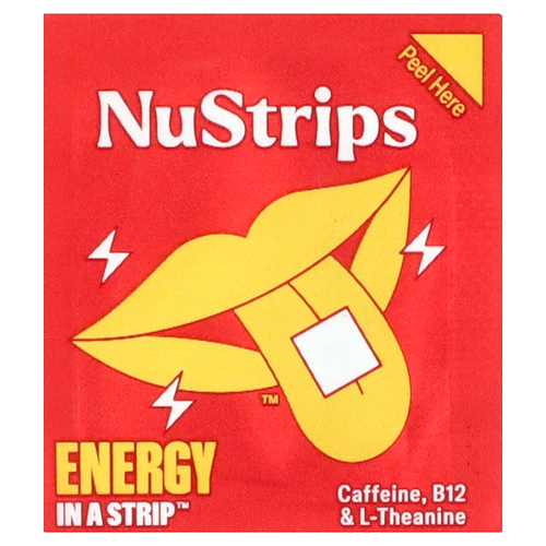 NuStrips, Energy In A Strip™, корица и ваниль, 30 полосок