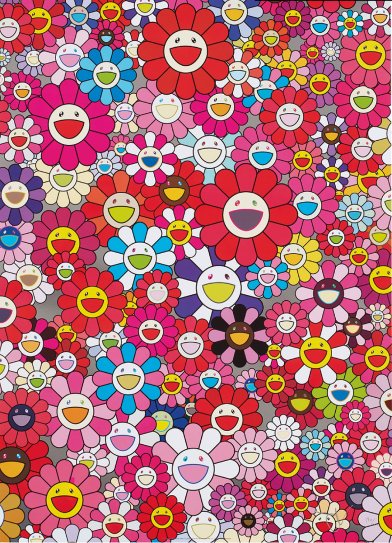 Такаси Мураками. An Homage to Monopink 1960 C из серии «Homage to Yves Klein». 2012