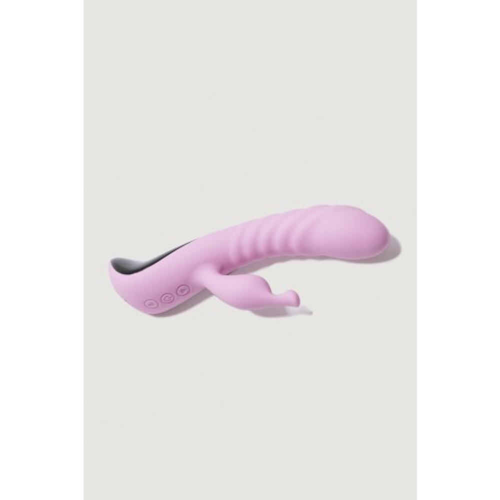 Вибратор Mini Trigger розовый от Adrien Lastic (18*2,9 см.)
