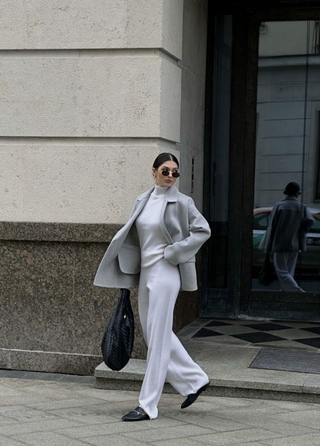 Пальто укороченное LORENA, серый