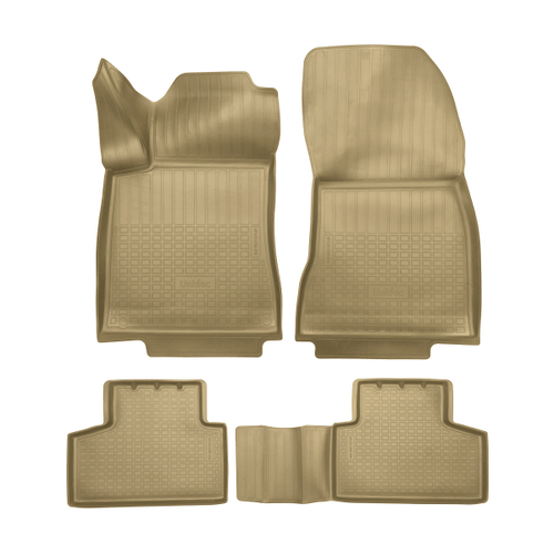 Ковры в салон Norplast/Unidec для Mercedes-Benz GLB I в кузове X247 (2019-) Полиуретан, Бежевый, арт.NPA11-C56-510-B